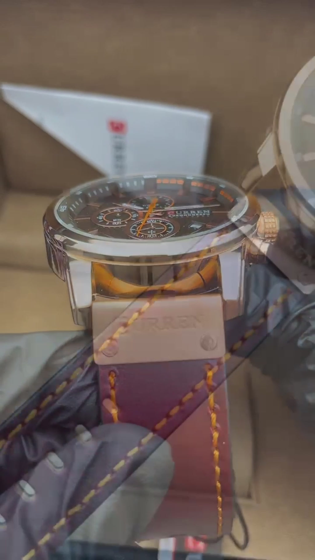 Reloj Curren 8291 Para Hombre Pulso Cuer